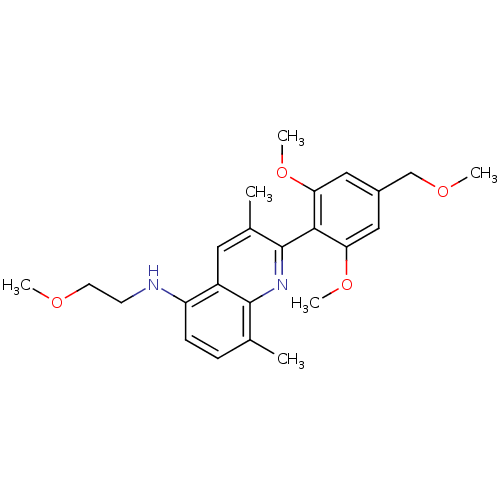 Chemical structure of BindingDB Monomer ID 50389536
