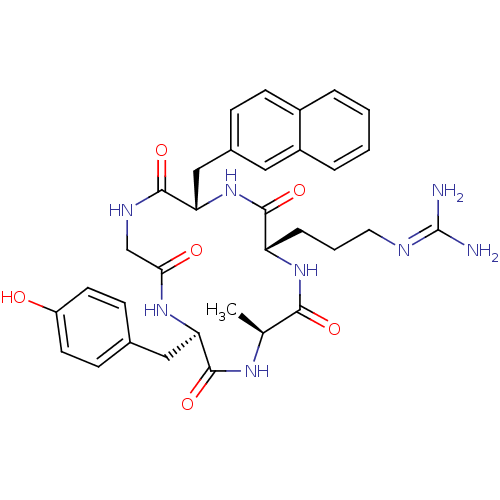 Chemical structure of BindingDB Monomer ID 50398998