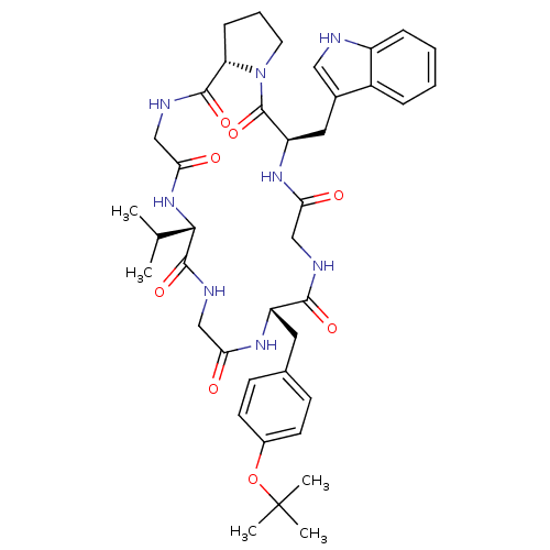 Chemical structure of BindingDB Monomer ID 50407271
