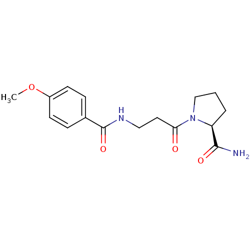 Chemical structure of BindingDB Monomer ID 50420629