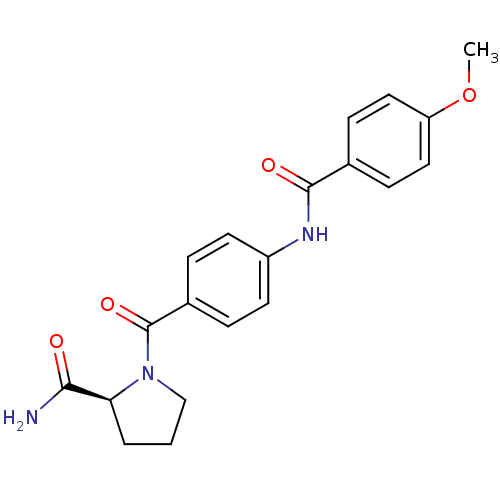 Chemical structure of BindingDB Monomer ID 50420644