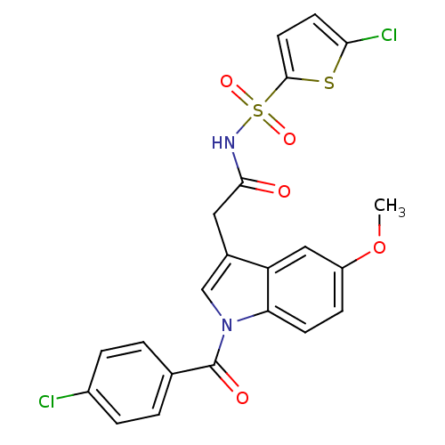 Chemical structure of BindingDB Monomer ID 50427642