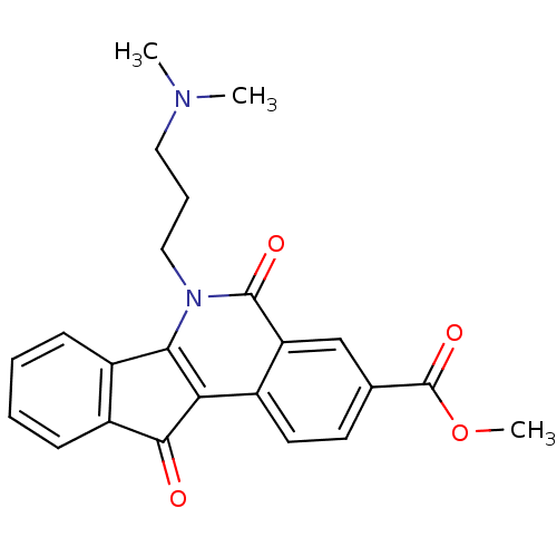 Chemical structure of BindingDB Monomer ID 50427891