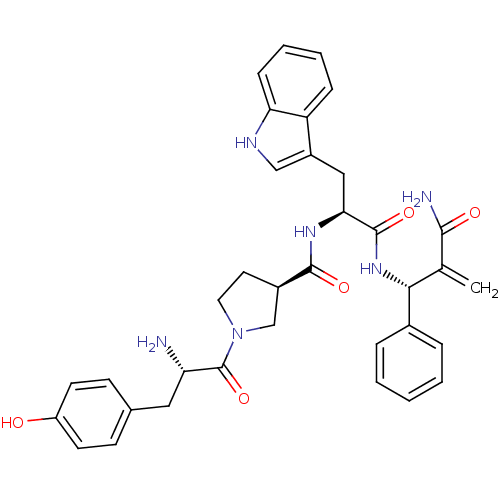 Chemical structure of BindingDB Monomer ID 50430807