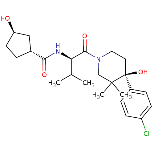 Chemical structure of BindingDB Monomer ID 50436256