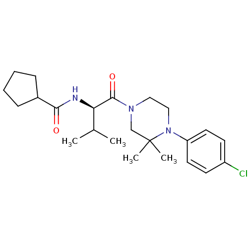 Chemical structure of BindingDB Monomer ID 50436268
