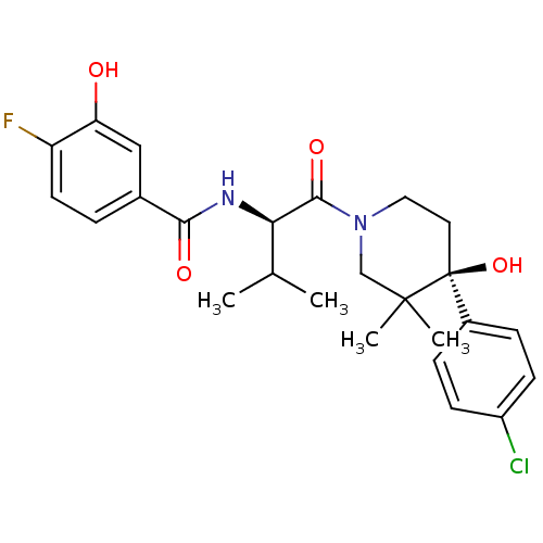 Chemical structure of BindingDB Monomer ID 50436270