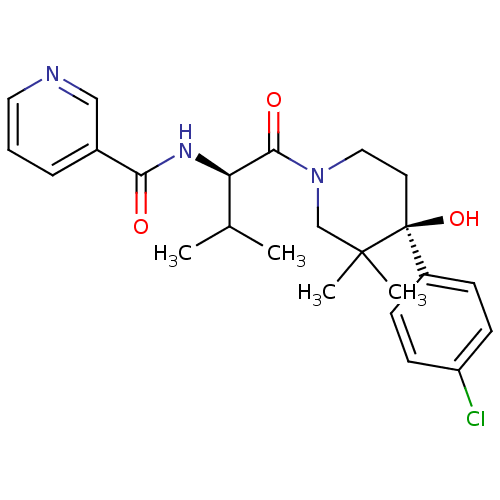 Chemical structure of BindingDB Monomer ID 50436277