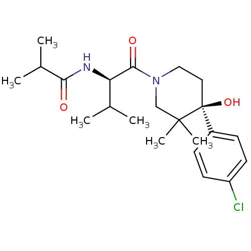 Chemical structure of BindingDB Monomer ID 50436280