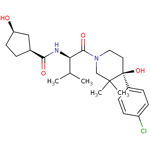 Chemical structure of BindingDB Monomer ID 50436288