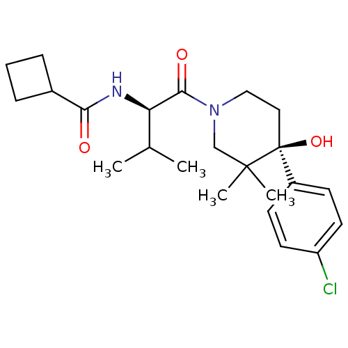 Chemical structure of BindingDB Monomer ID 50436307