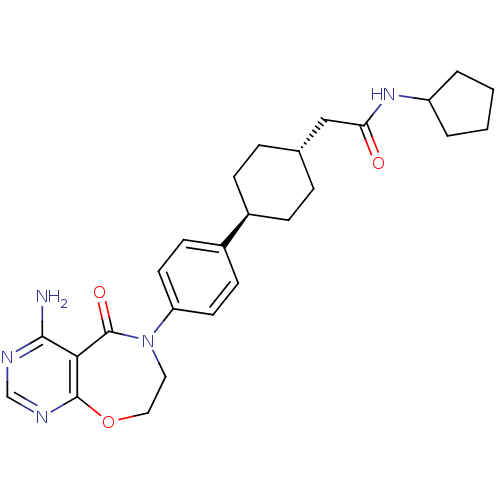 Chemical structure of BindingDB Monomer ID 50438734