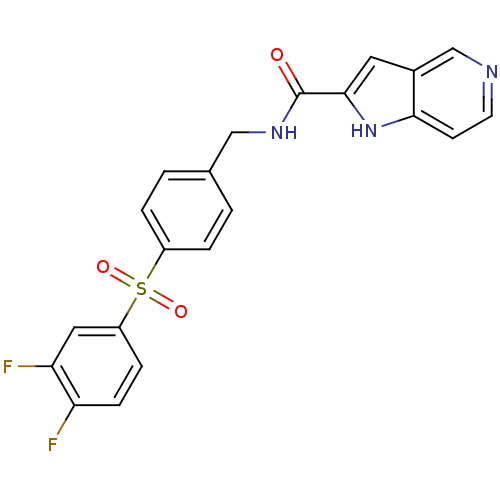 Chemical structure of BindingDB Monomer ID 50438946
