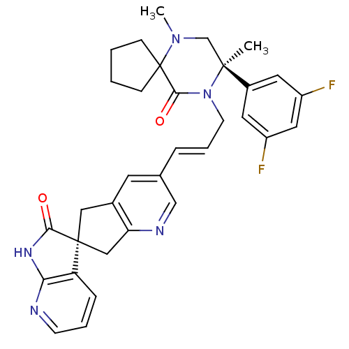 Chemical structure of BindingDB Monomer ID 50440784