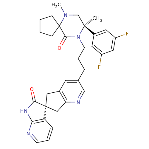 Chemical structure of BindingDB Monomer ID 50440786