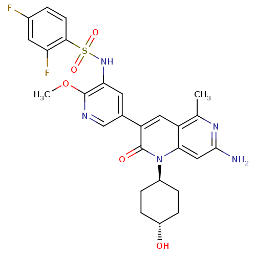 Chemical structure of BindingDB Monomer ID 50447625