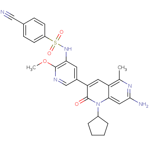 Chemical structure of BindingDB Monomer ID 50447630