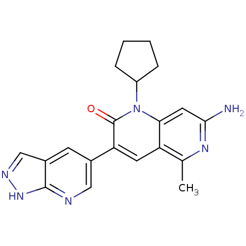 Chemical structure of BindingDB Monomer ID 50447637