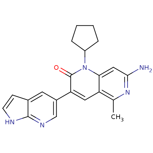 Chemical structure of BindingDB Monomer ID 50447640
