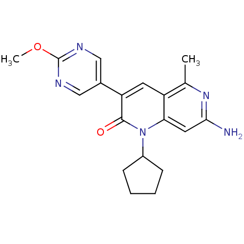 Chemical structure of BindingDB Monomer ID 50447642