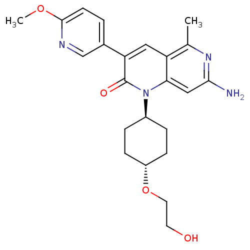 Chemical structure of BindingDB Monomer ID 50447644