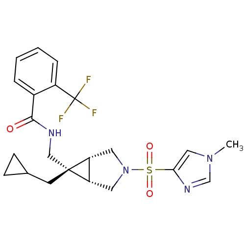 Chemical structure of BindingDB Monomer ID 50447890