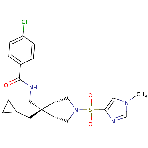 Chemical structure of BindingDB Monomer ID 50447904