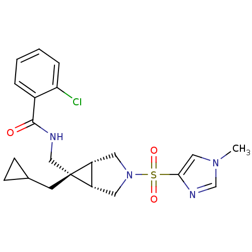 Chemical structure of BindingDB Monomer ID 50447907