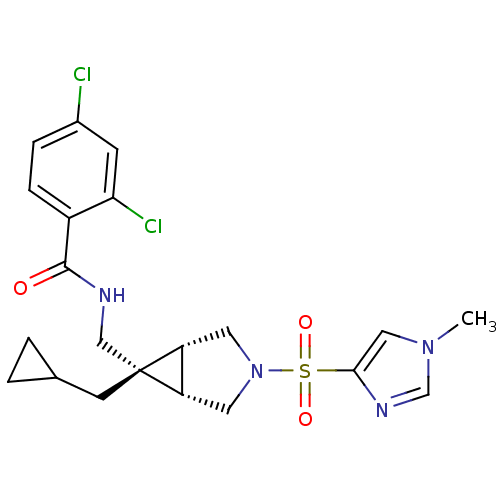 Chemical structure of BindingDB Monomer ID 50447910