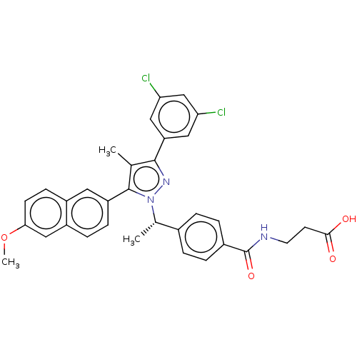 Chemical structure of BindingDB Monomer ID 50460577