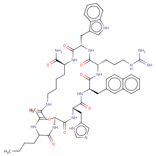 Chemical structure of BindingDB Monomer ID 50499284
