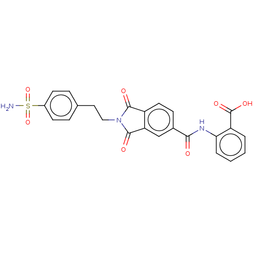 Chemical structure of BindingDB Monomer ID 50500023