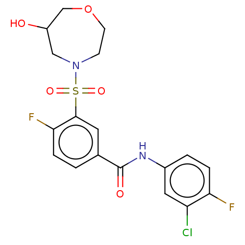 Chemical structure of BindingDB Monomer ID 50535695