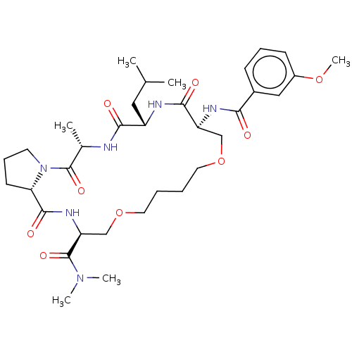 Chemical structure of BindingDB Monomer ID 50546767
