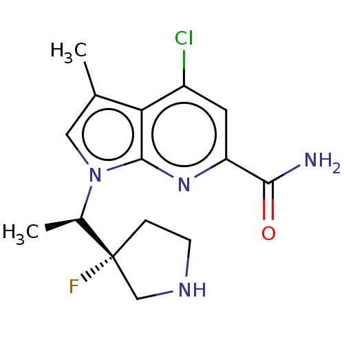 Chemical structure of BindingDB Monomer ID 50554399