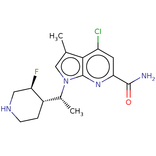 Chemical structure of BindingDB Monomer ID 50554404