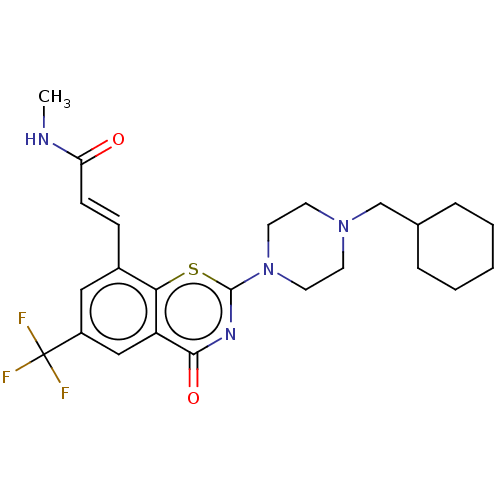 Chemical structure of BindingDB Monomer ID 50556183