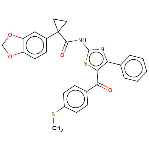 Chemical structure of BindingDB Monomer ID 50556423
