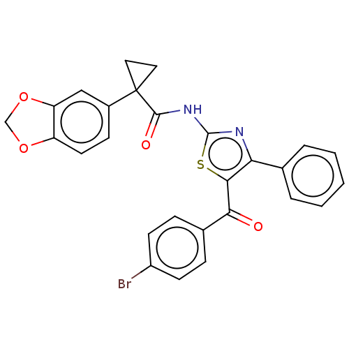 Chemical structure of BindingDB Monomer ID 50556424