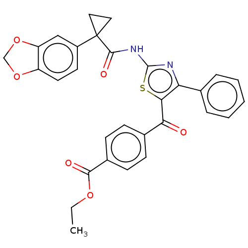 Chemical structure of BindingDB Monomer ID 50556425