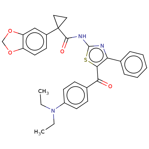Chemical structure of BindingDB Monomer ID 50556427