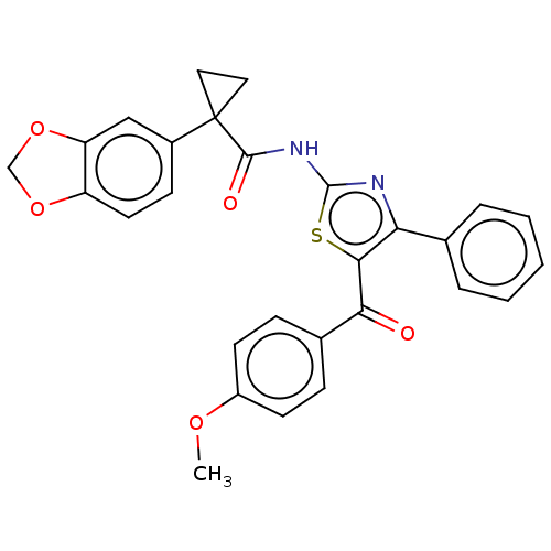 Chemical structure of BindingDB Monomer ID 50556429