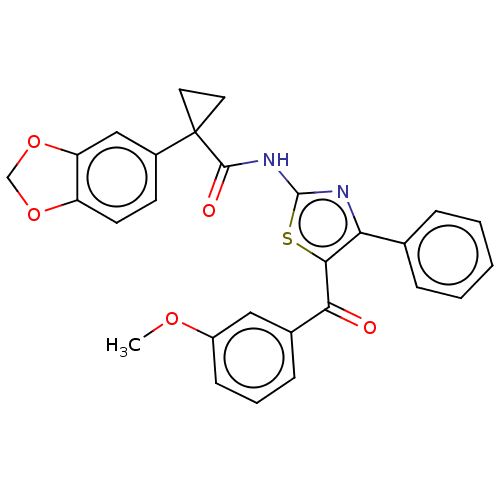 Chemical structure of BindingDB Monomer ID 50556438