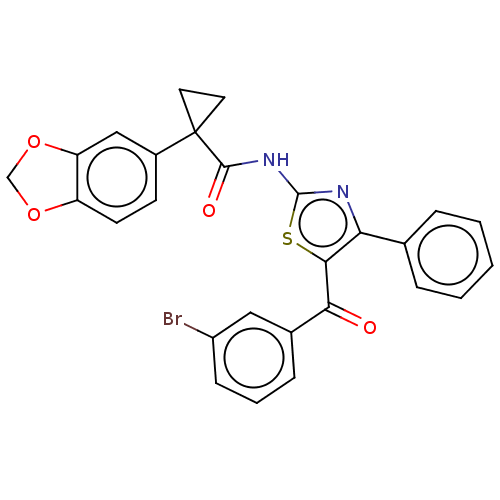Chemical structure of BindingDB Monomer ID 50556439