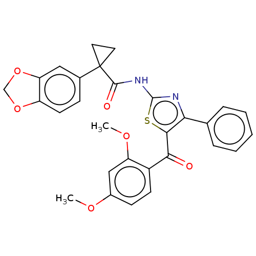 Chemical structure of BindingDB Monomer ID 50556442