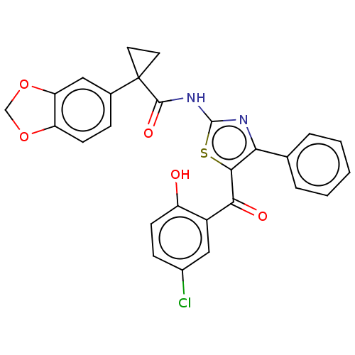Chemical structure of BindingDB Monomer ID 50556446
