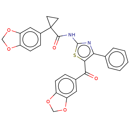 Chemical structure of BindingDB Monomer ID 50556447