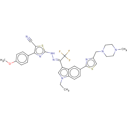 Chemical structure of BindingDB Monomer ID 50565013