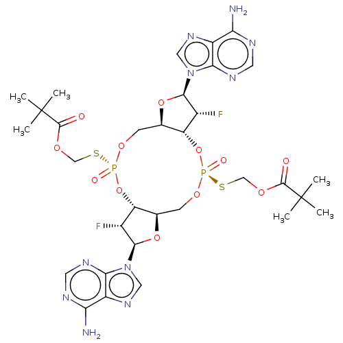 Chemical structure of BindingDB Monomer ID 50581810