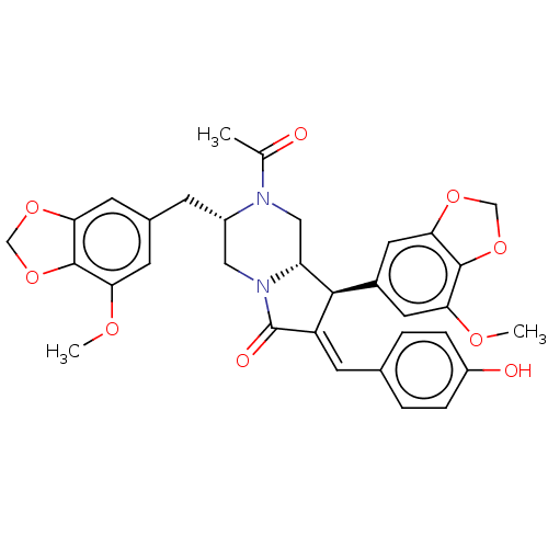 Chemical structure of BindingDB Monomer ID 50584535